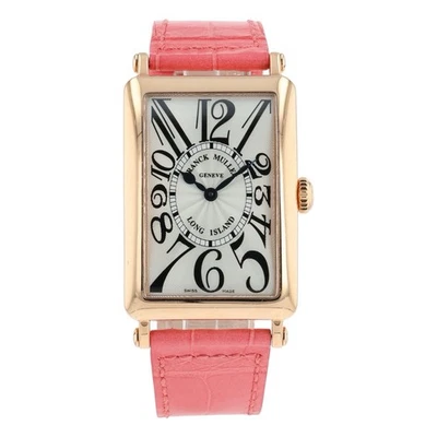 Franck Muller Long Island 18k Rose Gold Ivory Dial 26mm Women's Watch 952 QZ - Image 1 of 4