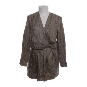 Anine Bing, Wickelkleid, Größe: XS, Beige/Schwarz, Seide/Viskose, Zebra #3Ny - Bild 1 von 5