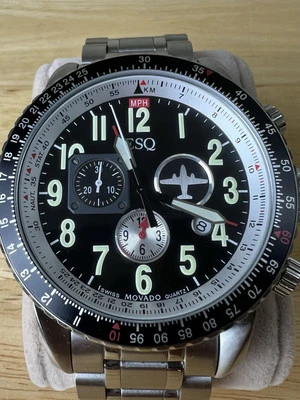 ESQ By Movado ES 021145482  Stainless Steel  Swiss Quartz Movement Watch - Image 1 of 4