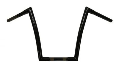 Todds Cycle 1-1/4 pulgadas. Manillar de tira - 14 pulgadas - Negro brillante - 0601-2551 Foto 1 de 2