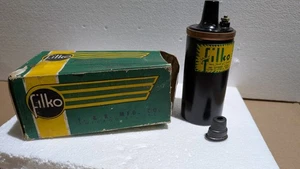 1956-59 FLIKO HIGH SPEED COIL PLYMOUTH DODGE STUDEBAKER HUDSON 12 VOLT NOS - Picture 1 of 8