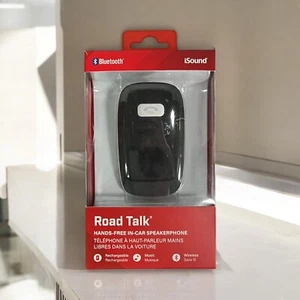I sound Bluetooth Road Talk Speaker.  Hands Free In Car Speakerphone. New - Photo 1 sur 6