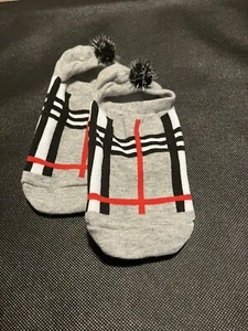 girls ankle socks with Pom Poms - Picture 1 of 1