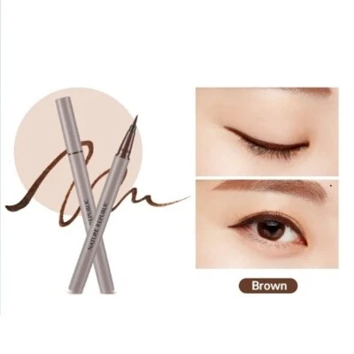 NATURE REPUBLIC Botanical Hyper Liner #02 Marrón Líquido Pluma Delineador de Ojos Hecho en Corea Foto 1 de 4