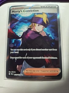 Morty's Conviction 201/162 Sv05: Temporal Forces Holo - Picture 1 of 2
