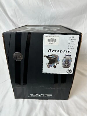 T.H.E Rampant Helmet T2 Carbon BMX Mountain Biking Extra Visor - Image 1 of 4