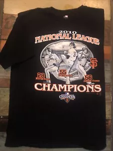 San Francisco Giants XL Shirt Genuine Merchandise National League Champions 2010 - Picture 1 of 3