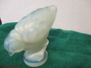 Sabino Art Deco BIRD FRANCE OPALESCENT ART GLASS - Picture 1 of 5