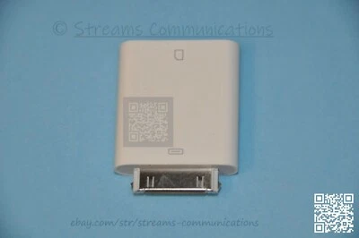 Genuine Apple A1362 iPad Iphone Camera Adapter - SD Card Reader to 30-pin - Image 1 of 4