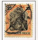 Deutschland Germany 1905-11 Early Issue Fine Used 25Pf. 290320
