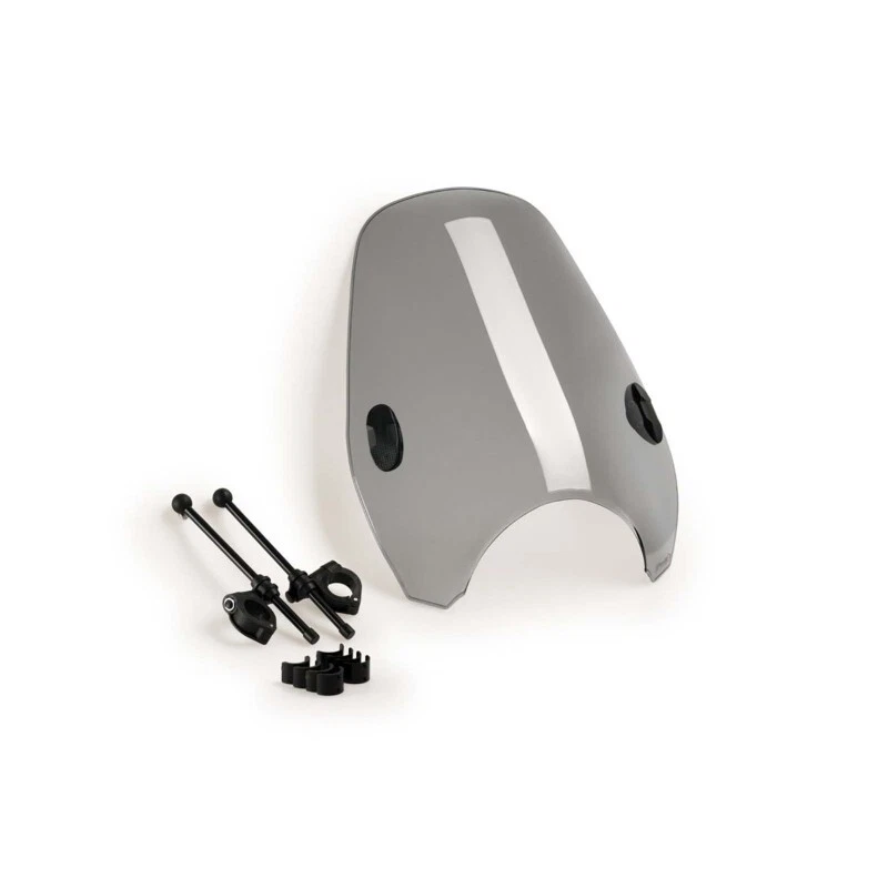 PUIG CUSTOM II SCREEN FOR HYOSUNG ST7 700i 2011 > 2016 LIGHT SMOKE 0336H - Image 1 of 1