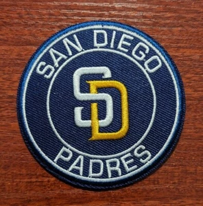 Sad Diego Padres Patch MLB Baseball Sports Embroidered Iron On Patch 3" - Picture 1 of 3