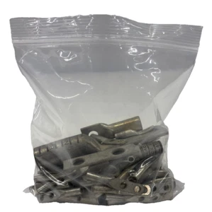 SQUARE D ASSORTED CRIMP-ON CONNECTORS, BROWN, BLACK, YELLOW, GRAY, SILVER - Picture 1 of 7