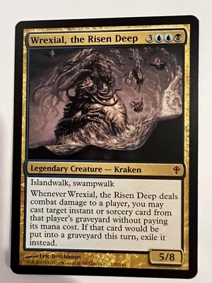 MTG Wrexial, the Risen Deep Worldwake 120/145 Regular Mythic - Image 1 of 2