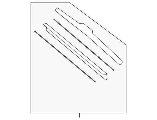 Genuine Honda Blade Windshield Wiper (650MM) 76620-TE0-A01 - Image 1 of 2