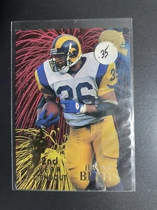 1994 Fleer Ultra FOOTBALL CARD 2ND Year Stand Out Jerome Bettis LA RAMS STEELERS - Picture 1 of 2