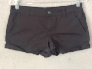 Girls Youth SO Black Cotton Denim 4 Pocket Cutoff Shorts Size 7 - Picture 1 of 7