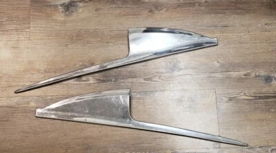 Ford Mainline 1956 cuarto panel carrocería acero inoxidable molduras 2 puertas OEM  Foto 1 de 4