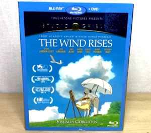 The Wind Rises Blu-ray 2013 2 Disc Set Anime Japanese Hayao Miyazaki Ghibli - Imagen 1 de 5