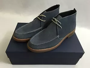 Joseph Abboud MEN'S Winston Lace Up Slip On Shoes Loafers Boots Light Blue 11 - Picture 1 of 8