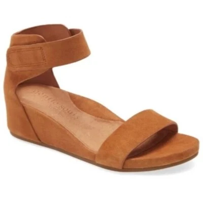 Kenneth Cole Gentle Souls Suede Wedge Sandals, Summer Shoes, Size 8 Sandals - Image 1 of 4