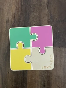 Lovevery Chunky Wooden Jigsaw Puzzle From Companion Kit - Picture 1 of 2