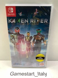 KAMEN RIDER MEMORY OF HEROEZ - NINTENDO SWITCH - NEW SEALED NTSC ASIA VERSION - Picture 1 of 7