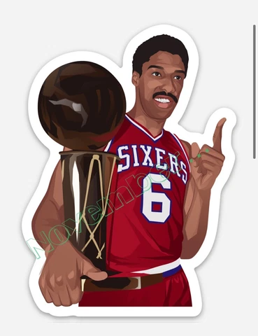 DR. J ( Julius Erving)MAGNET - Philadelphia 76ers NBA legend Cover