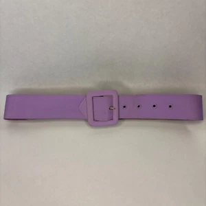 Coqueta discoteca mod lisa púrpura lavanda 4 cinturones vintage años 70 para mujer sin marca - Imagen 1 de 8