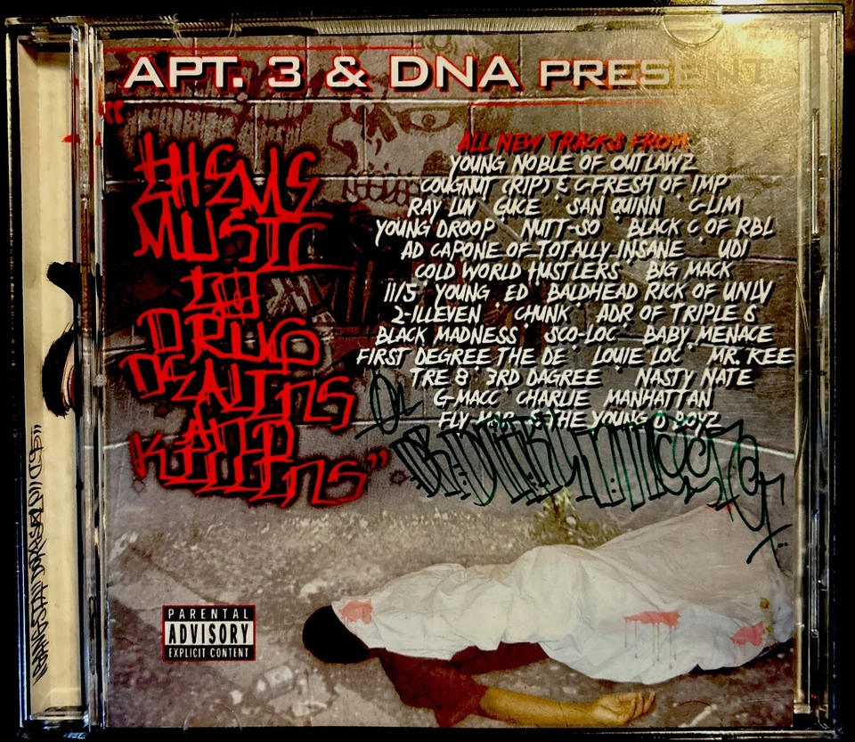 Fly Mar--Apt.3 & DNA  Presents Theme Music To DRUG DEALINZ & KILLINZ (VERY RARE) Foto 1 de 1