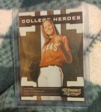 2008 Donruss Sports Legends College Heroes #1 Cat Osterman #d 0032/1000