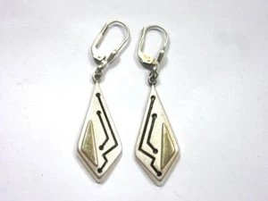 Hängeohrringe Silber mit Motiv (925er) OM1082 - Picture 1 of 2