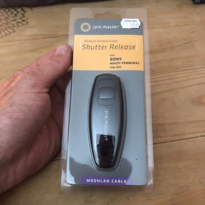 ProMaster Wired Remote Shutter Release Cable for Sony Multi-Terminal 9633 - Image 1 of 4