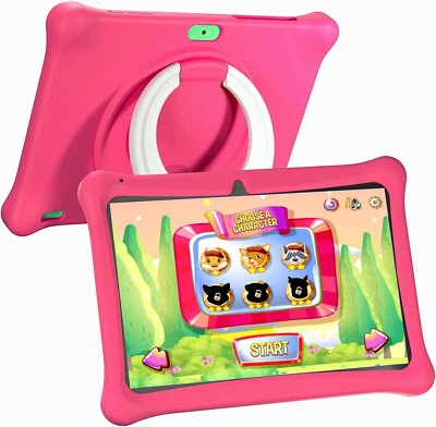 Kinder Tablet 10 Zoll Android 13 Quad Core 2GB RAM 64GB ROM HD Kindersicherung - Bild 1 von 4
