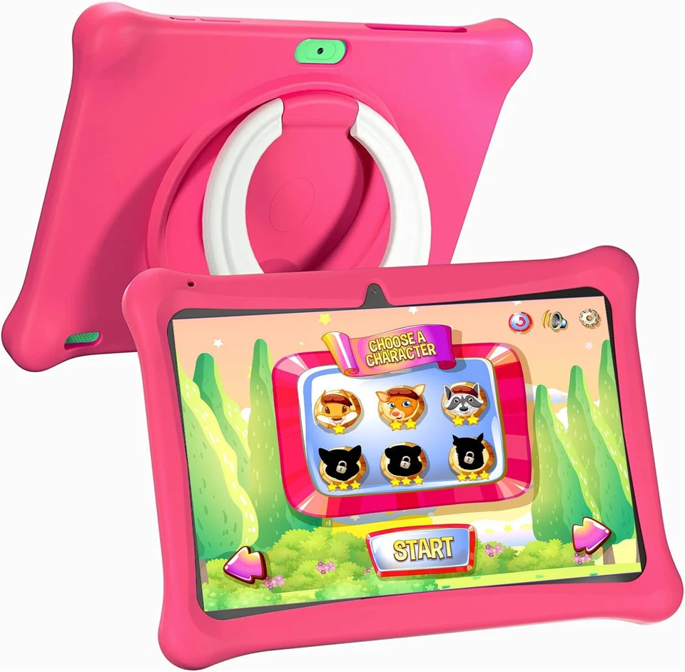Kinder Tablet 10 Zoll Android 13 Quad Core 2GB RAM 64GB ROM HD Kindersicherung - Bild 1 von 4