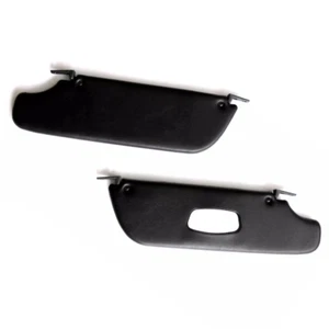 Parasol Negro con Espejo Kit Parasoles para Alfa Romeo Spider 1967-95 LHD - Imagen 1 de 3