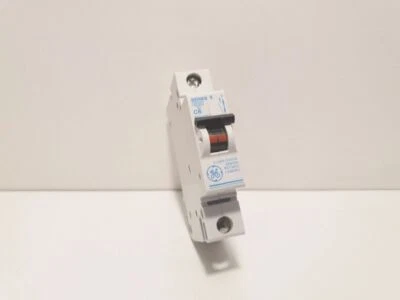 GE Series E 6A sp type C MCB, circuit breaker, C6, 628004, 6ka - Image 1 of 4