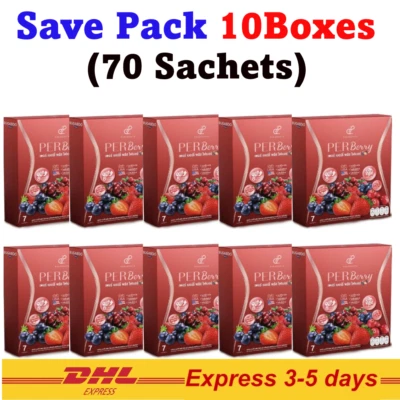 10X Per Berry Fiber Pananchita Dietary Supplement Weight Control Body Slim Detox - Image 1 of 4