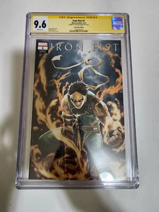 IRON FIST #1 TCM VARIANT SIGNED BY SKAN SRISUWAN CGC 9,6 × 1 - Bild 1 von 3