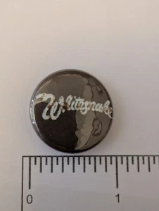 Whitesnake:  Name  Early 1980s  Original Badge/Button - Imagen 1 de 3