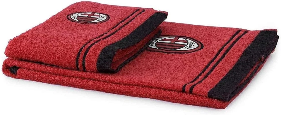 Ac Milan Set spugna Asciugamano Ospite prodotto Ufficiale 8907 020 2110