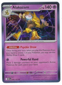 #056/132 Alakazam Holo | ME01: Mega Evolution Near Mint or Better - Bild 1 von 2