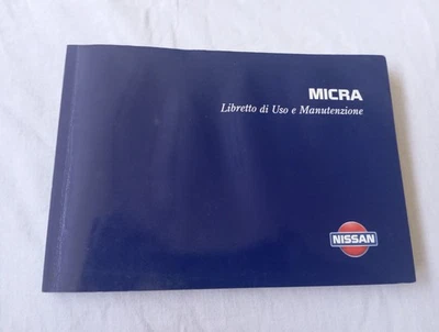 Libretto Uso E Manutenzione Nissan Micra Anno 2001 - Immagine 1 di 2