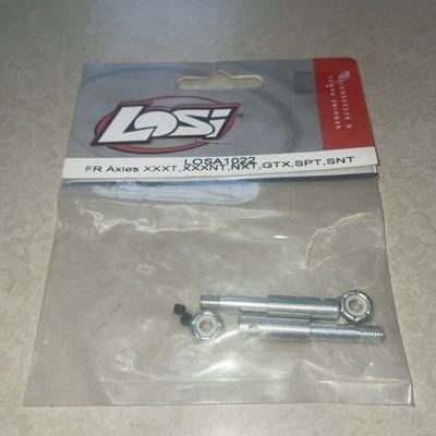 Team Losi LOSA1022 Front Axles for XXX-T, XXX-NT, NXT, GTX NOS NIP - Image 1 of 2