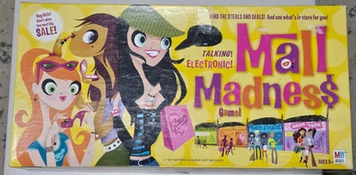 2004 Electronic MALL MADNESS Board Game Milton Bradley Talking Electronic - Image 1 of 2