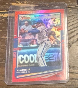 2020 Donruss Baseball Vladimir Guerrero Red Foil #102 Photo Varriation - Bild 1 von 2