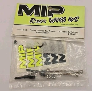 MiP Shiny CVD Drives Shaft Axles Team Associated Rc18T Rc18B Rc18MT 18t 1440 - Picture 1 of 1