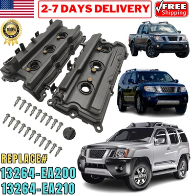 Cubierta de válvula de motor para Nissan Xterra Pathfinder Frontier NV1500/2500/3500 V6 4.0 Foto 1 de 4
