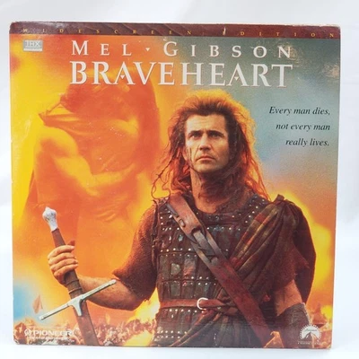 Braveheart - LaserDisc 2 Disc Set Widescreen Extended Edition Mel Gibson 1995 VG - Image 1 of 4