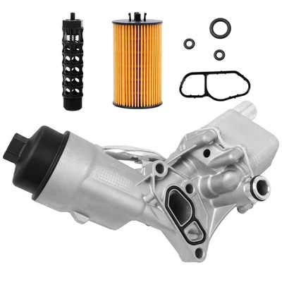 Oil Cooler Filter Housing Assembly for Chevy Cruze Sonic Trax Buick Encore 1.4L Foto 1 de 4